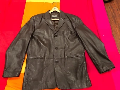 Abrigo de cuero para hombre Bod & Christensen Foto 1 de 4