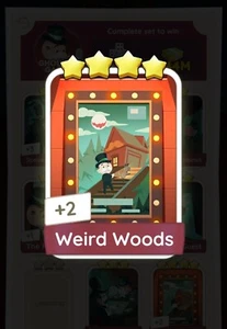 Set 9 - 4⭐ WEIR WOODS - NOCHE DE CINE / Mono-ply Go - Picture 1 of 1