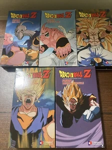 Lot of 5 Dragon Ball Z VHS Tapes FUSION - Picture 1 of 2