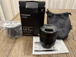 Panasonic Leica DG Nocticron 42.5mm f/1.2 ASPH. POWER O.I.S. Lens - Picture 1 of 6