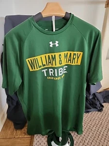 Under Armour William &Mary Tribe T-shirt Size Medium  - Picture 1 of 6