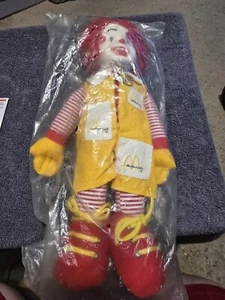 Ronald Mcdonald 1984 bambola in borsa 15 pollici - Foto 1 di 2