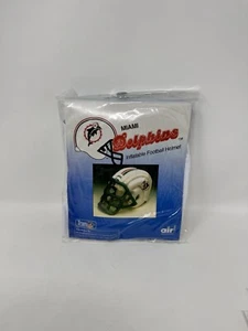 Miami Dolphins Air aufblasbarer Football Helm NFL New Old Stock - Bild 1 von 3