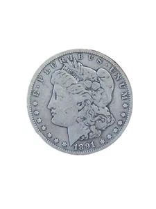 Moneda de 1 dólar de plata Carson City Morgan 1891-CC VER TODAS LAS FOTOS - Imagen 1 de 15