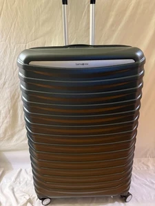$480 Samsonite NEW! Spin Tech 6 Large Spinner Luggage Hardcase 29" Green - Picture 1 of 10