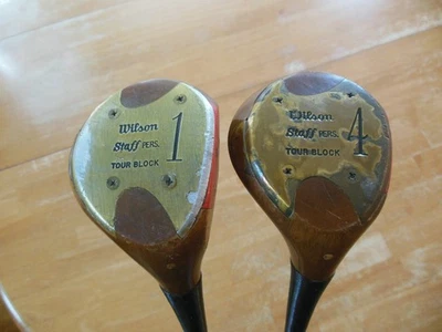 Juego de madera Wilson Staff Caqui Tour Block 1&4/ejes flexibles rígidos dinámicos TT Foto 1 de 4