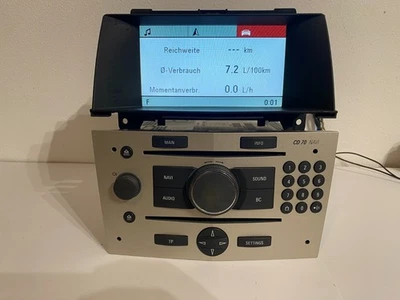 Opel Astra H Zafira B Navigation CD70 Navi Satin Stone  AUX Entheiratet OPC - Bild 1 von 4