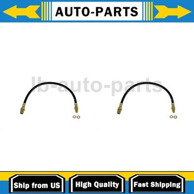 Mangueira de freio dianteiro 2x para Dodge D200 Series 6.3L 1967 - Imagem 1 de 4