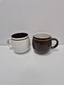 DENBY GOURMET COPPIA DI TAZZE 3/4 PINTE VANIGLIA E CIOCCOLATO  - Foto 1 di 9