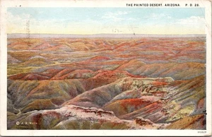 Postcard The Painted Desert - Arizona - Posted 1931 - Picture 1 of 2