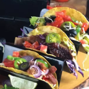 10 pcs taco holder Large Taco Tray Stand Plates Dishwasher & Microwave Safe - Picture 1 of 3