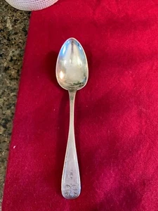 c1850 Sterling spoon Peter L. Krider - Philadelphia - Picture 1 of 9