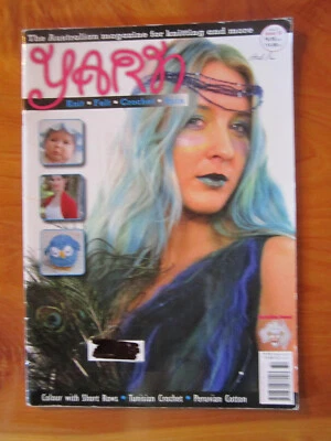 KNITTING PATTERN BOOK YARN KNIT FELT CROCHET SPIN ISSUE 32 GREAT **** MUST SEE - Image 1 of 2