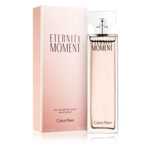 Women Eternity Moment by Calvin Klein 3.4 oz EDP Perfume New In Box - Picture 1 of 1