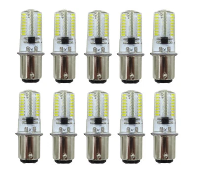 10x BA15D B15 LED Bulb 64 3014 SMD 110V White Fit Vacuum cleaner/Sewing machine - Image 1 of 4