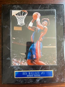 Ben Wallace Plaque 10.5 x 13 - Picture 1 of 1