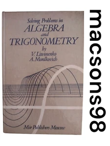 Solving Problems in Algebra and Trigonometry Litvinen Mir Publishers Moscow 1987 - Picture 1 of 24