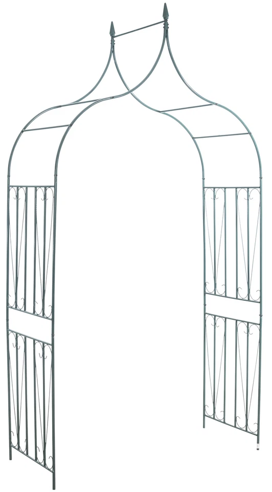 60er Rosenbogen grün Rankhilfe Torbogen Rankgitter Spalier Gartenbogen Rankbogen - Bild 1 von 1