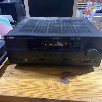 Yamaha RX-V661 Black Natural Sound AV HDMI Home Theater Stereo Receiver Untested - Image 1 of 4