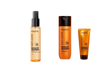 MATRIX Opti Care Kit Shampoo Conditioner & Serum For Smooth Straight Hair - Image 1 of 4