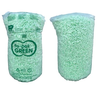 Styroporchips Flo-Pak Green 800L Füllmaterial Polstermaterial Verpackungschips  - Bild 1 von 4