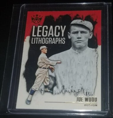 2021 Joe Wood Diamond Kings Legacy Lithographs #LL-16 Red Sox - Image 1 of 2