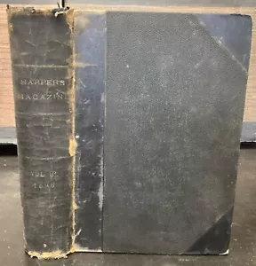 1896 Harper's Magazine, Vol. XCIII, w/ Beginning of Mark Twain's Tom Sawyer - Picture 1 of 24