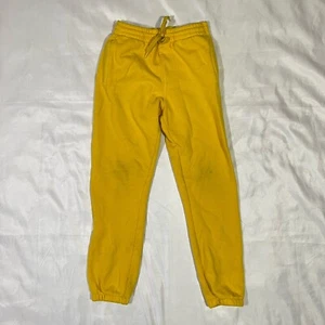 Kids Vans Sweatpants Size Small Yellow Worn Condition Skateboarding Skate - Picture 1 of 9