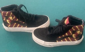 Vans Old Skool High Top Harry Potter Gryffindor Kids Shoes Size 11 ExcellentCond - Picture 1 of 7