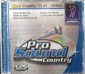 CD de karaoke, 1290g: Sing Country '98 v1: Love Of My Life, I Can Love You Better - Imagen 1 de 3