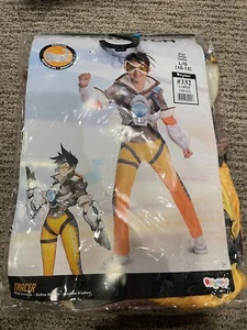 *Overwatch TRACER Halloween Costume Girls Size Large NEW With Goggles - Picture 1 of 1