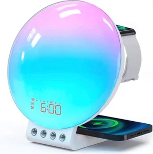 Matzi Sunrise Alarm Clock: Wake-up Light, Smart Sleep aid, Bedroom Essential, Pe - Picture 1 of 9