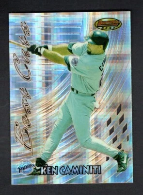 1997 Bowman's Best Best Cuts Atomic Refractor #BC9 Ken Caminiti San Diego Padres - Image 1 of 2