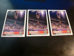 Allen Iverson (x3) 1998/99 Upper Deck Collectors Choice #105, Preview Promo - Bild 1 von 2