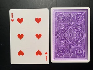 swap playing card Marvel Avengers SIX OF HEARTS The Infinity Saga Theory 11 - Picture 1 of 1