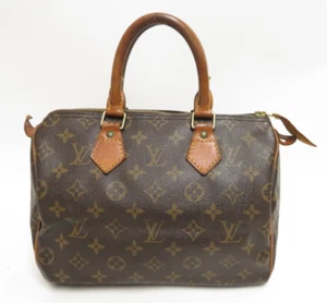 Authentic Louis Vuitton Monogram Speedy 25 Hand Bag #40368 - Picture 1 of 24