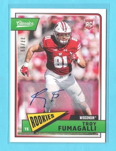 Troy Fumagalli 2018 Classics Rookie Significant Signatures Autograph #77/99 - Bild 1 von 2