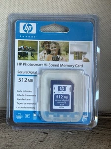 L1875A-HP 512MB SD Memory Card for Photosmart Series Digital Camera NEW - Picture 1 of 3