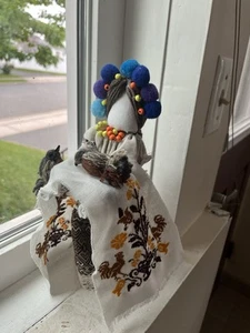 Motanka Doll Ukraine Handmade With Birds On Rushnyk - Picture 1 of 2