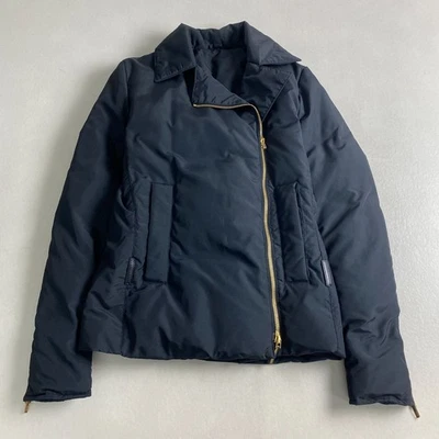 Jaqueta Gucci logotipo hardware 100% preta tamanho 38 (equivalente a M–L) W4531 - Imagem 1 de 4