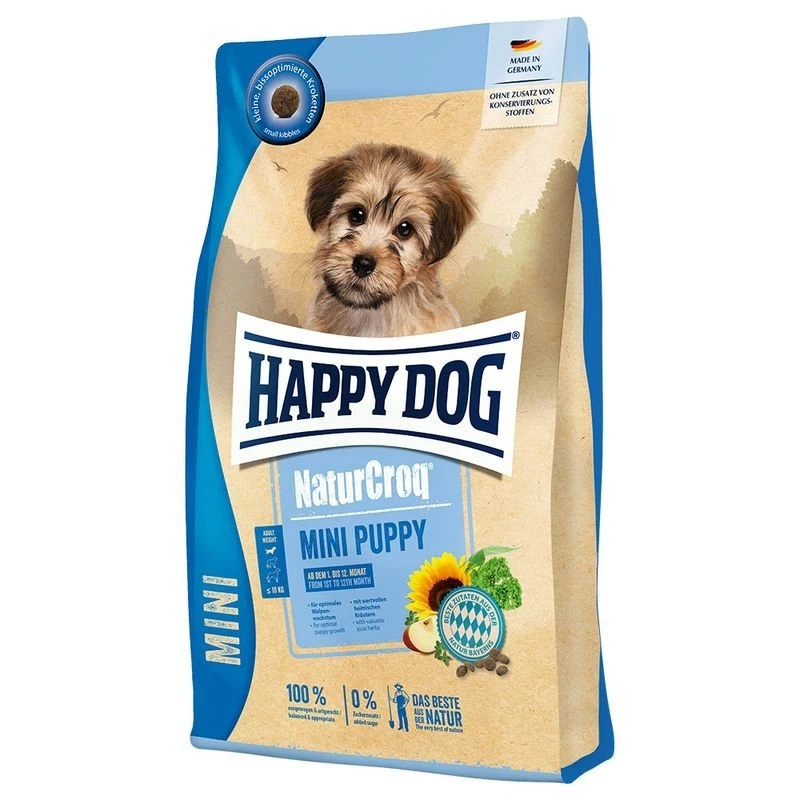 Abverkauf - Sonderangebot - MHD Ware - Happy Dog NaturCroq MINI Puppy 3 x 4 kg - Bild 1 von 1
