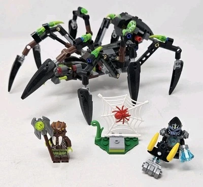 LEGO LEGENDS OF CHIMA Sparratus' Spider Stalker 70130 w/ Minifigs & Acc - Image 1 of 4