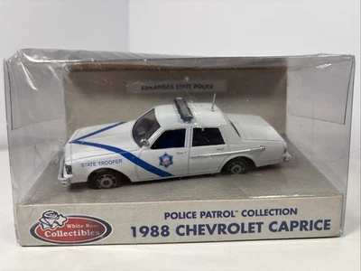 Chevy Caprice 9C1 1988 White Rose policía estatal de Arkansas 1:43  Foto 1 de 4