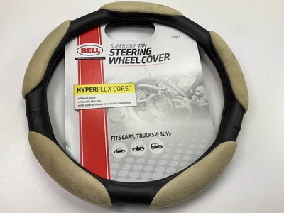 Hopkins 97394-9 Steering Wheel Cover Super Grip TAN Hyperflex Core 14.5"-15.5" - Image 1 of 4