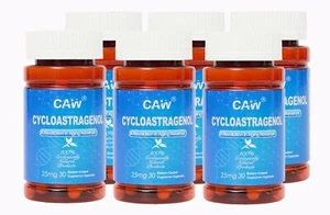 CAW Telomere Support Hypersorption Cycloastragenol 25mg 30 Capsules 6 bottles - Picture 1 of 7