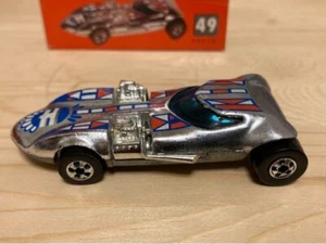 Vintage 1969 Hot Wheels Mattel Twin Mill No.49 Redlines Red Box Mini Car F/S - Picture 1 of 8