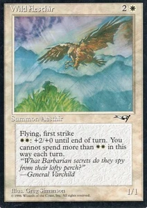 4X WILD AESTHIR (VERSION 2) ALLIANCES MTG MAGIC MP X4 (yourdeckbuilder) - Picture 1 of 1