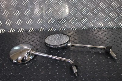 PIAGGIO LIBERTY 200/125/150 RST VESPA Coppia Specchi Retrovisori Cromati DX SX - Immagine 1 di 4