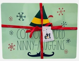 RAE DUNN from ELF "Cotton Headed Ninny Muggins" Cork Backed Placemats (SET OF 4) - Picture 1 of 3