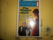 The Man From U.N.C.L.E. (Number 4) The Dagger Affair, 1965 paperback